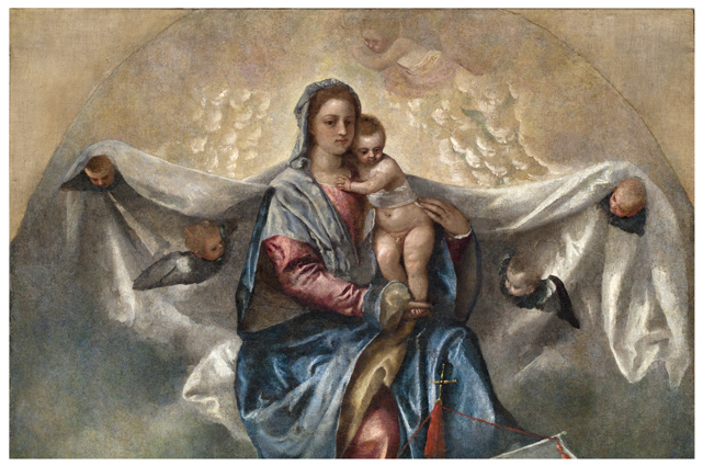 Paolo Veronese – Madonna col Bambino in gloria